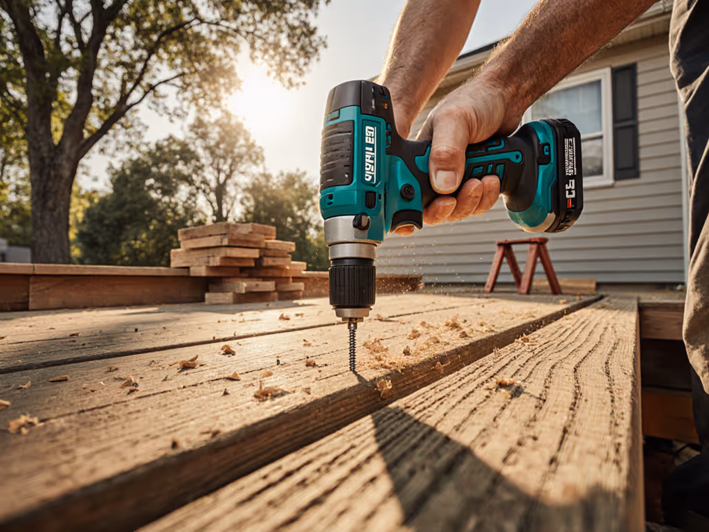 Best Deck Building Drills: Beat Fatigue & Pressure-Treated Wood