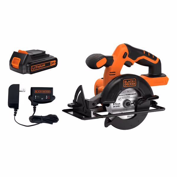 BLACK+DECKER 20V MAX POWERCONNECT 5-1/2 in. Cordless Circular Saw